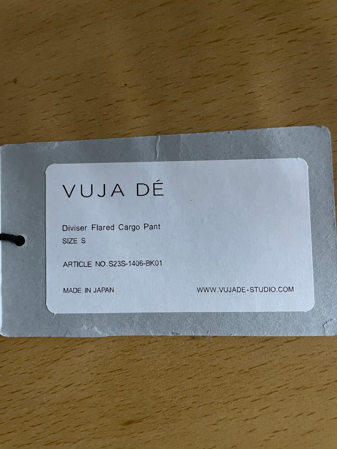 Vujade DIVISOR FLARED CARGOS 상품이미지4