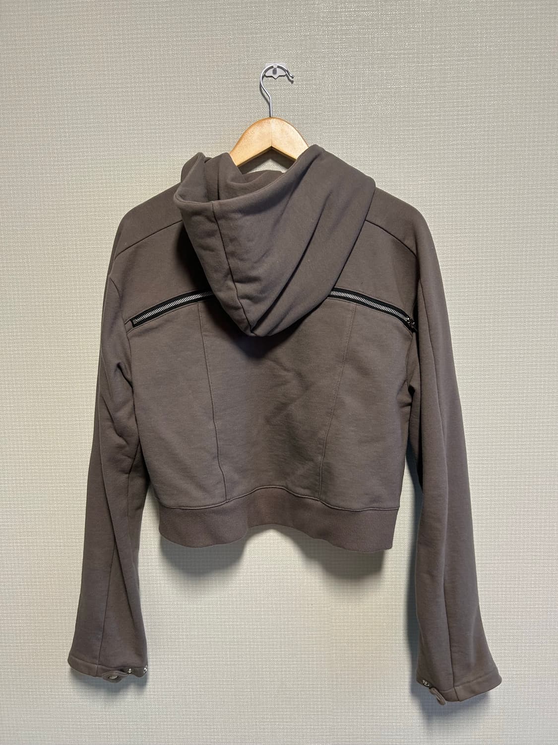 MINKIMHO 민킴호 차콜 후드집업 2사이즈 상품이미지2