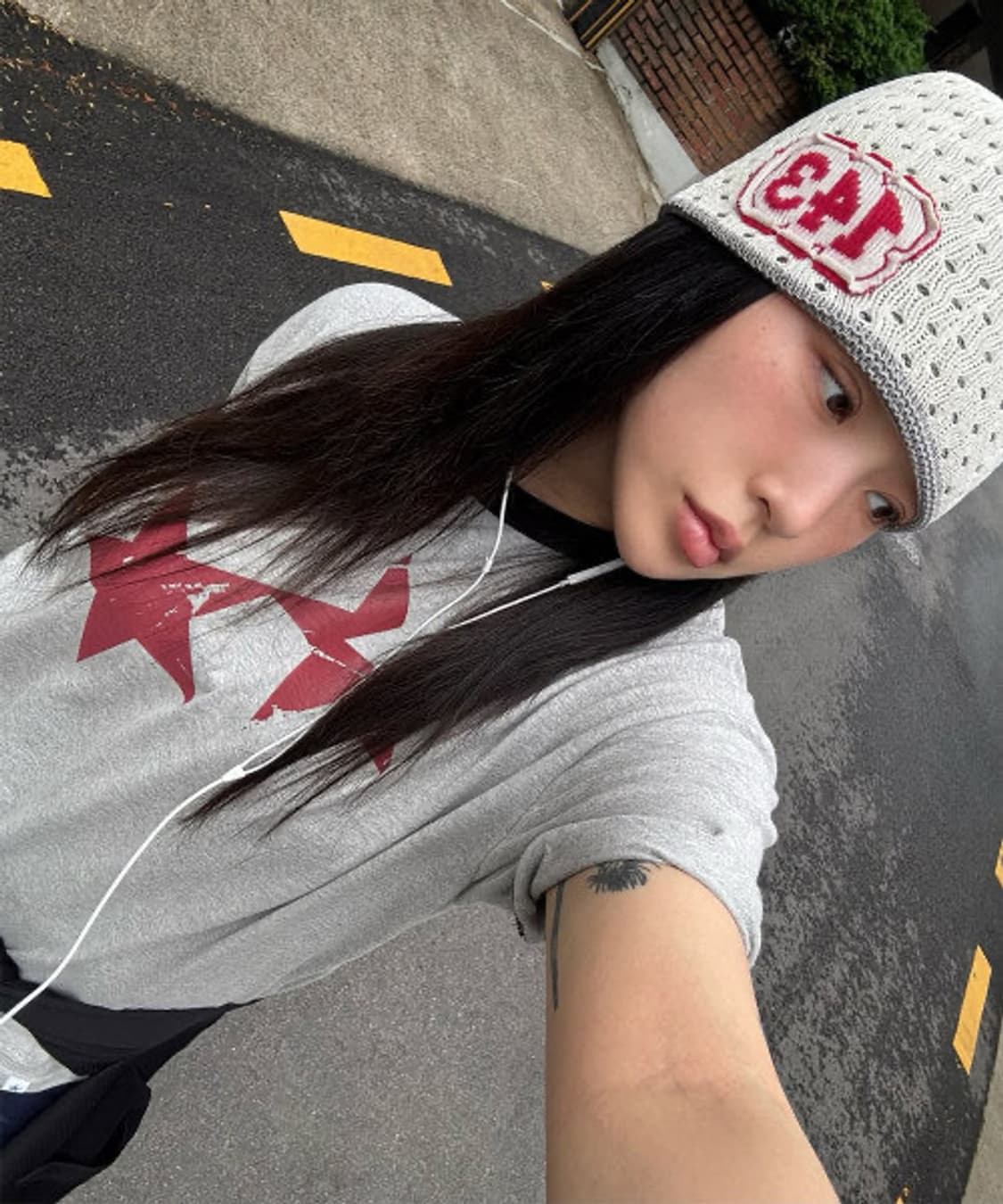 스컬프터 Mesh Knit Beanie Ivory 상품이미지2