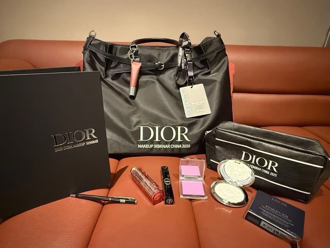  디올뷰티 메이크업 세미나 프리미엄 토드백 백팩 쇼퍼백 상품이미지1