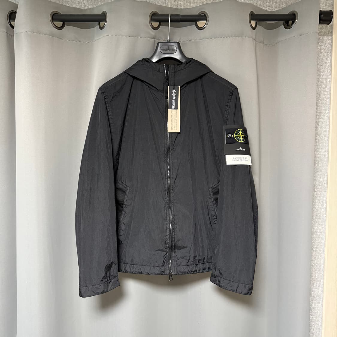 스톤아일랜드 26ss 크링클랩스 바람막이 L 상품이미지2