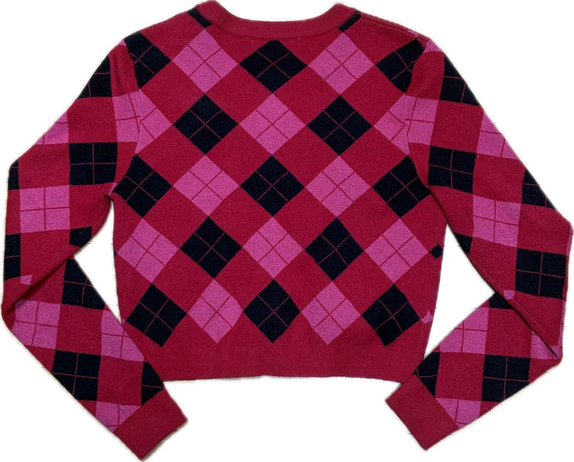 자라 아가일 가디건 상품이미지3