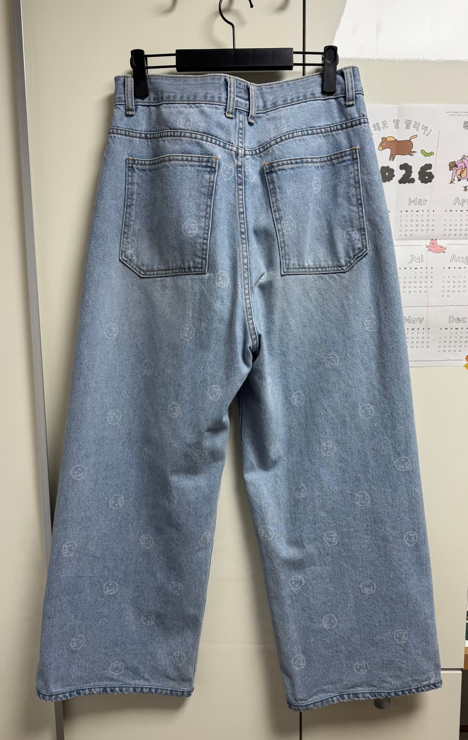 1011갤러리 프린팅 데님 2사이즈 상품이미지3