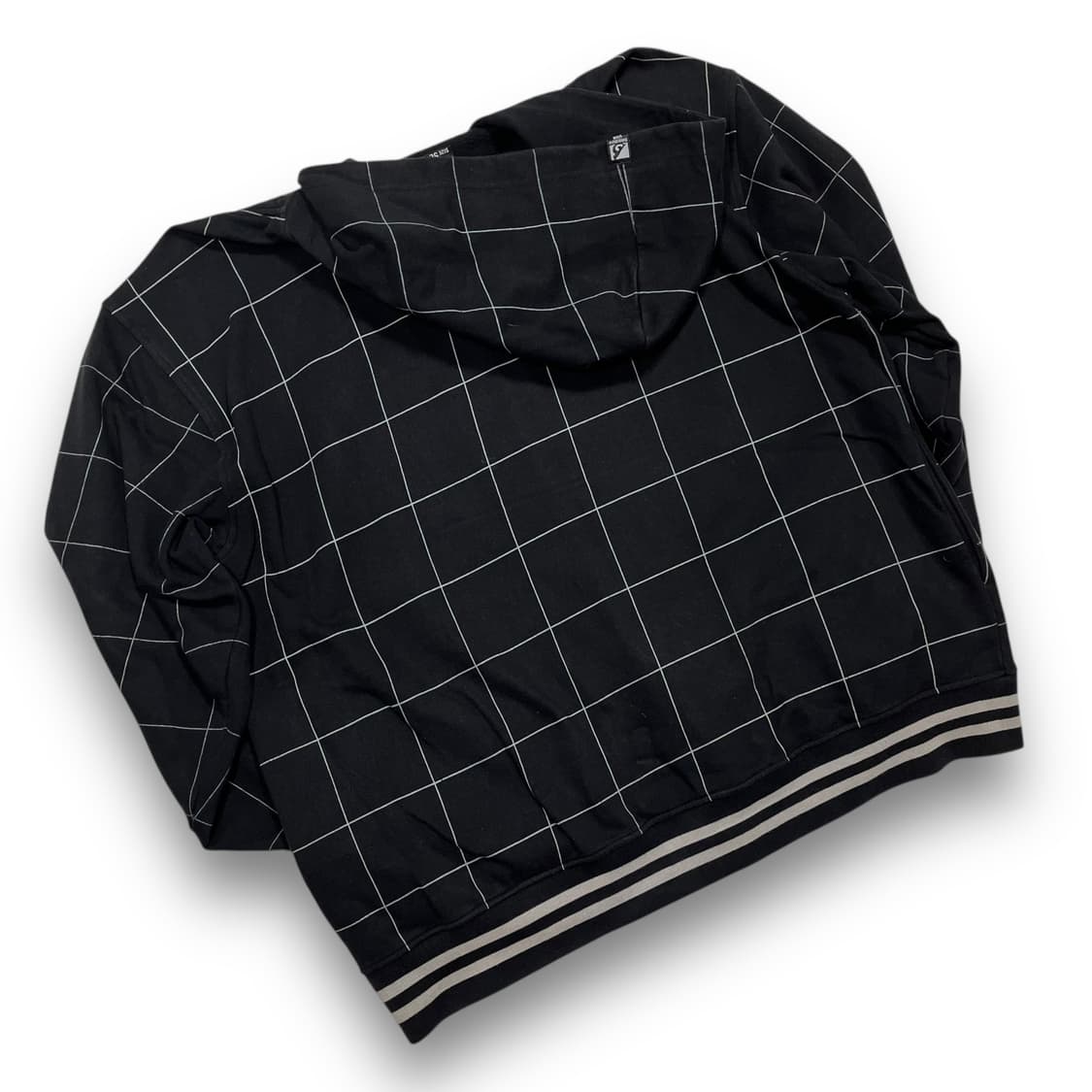 배드보이 00s 펑크 모드 레터링 시그니처 로고 후디 집업 상품이미지4