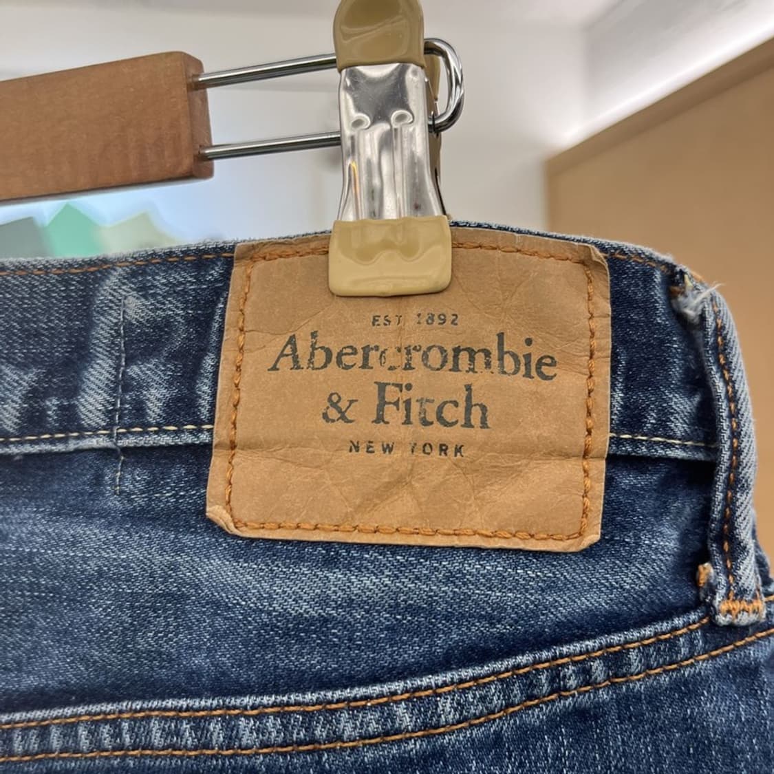 아베크롬비 스트릿 힙합 아메카지 찢청 데님팬츠 32인치 C10405 상품이미지4