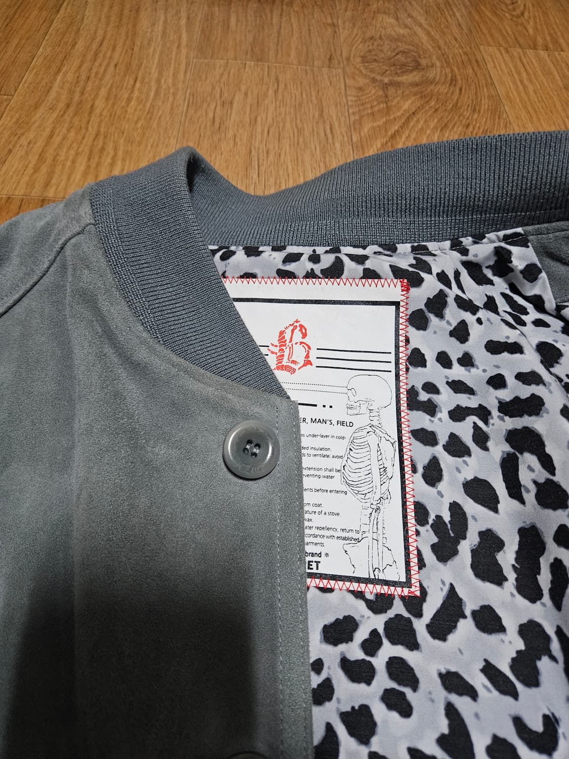 블랙아웃 고트스웨이드 자켓 상품이미지7