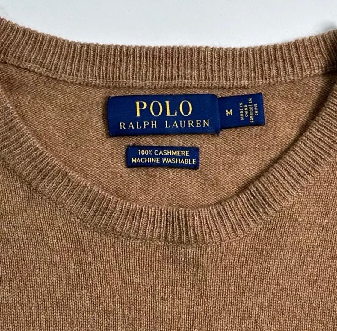 폴로 캐시미어 니트 m사이즈 상품이미지5
