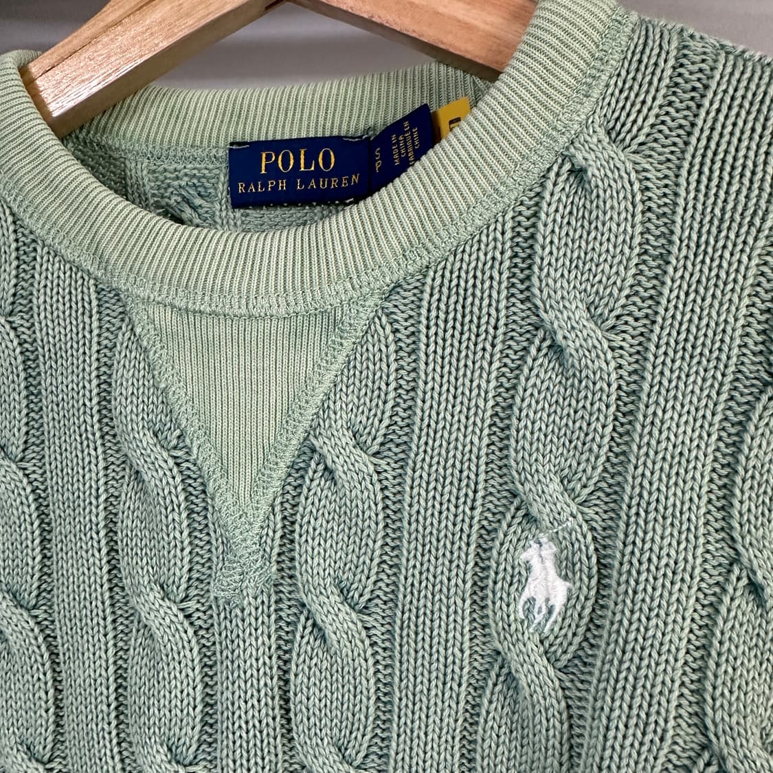 폴로 랄프로렌 코튼 케이블 니트 상품이미지2