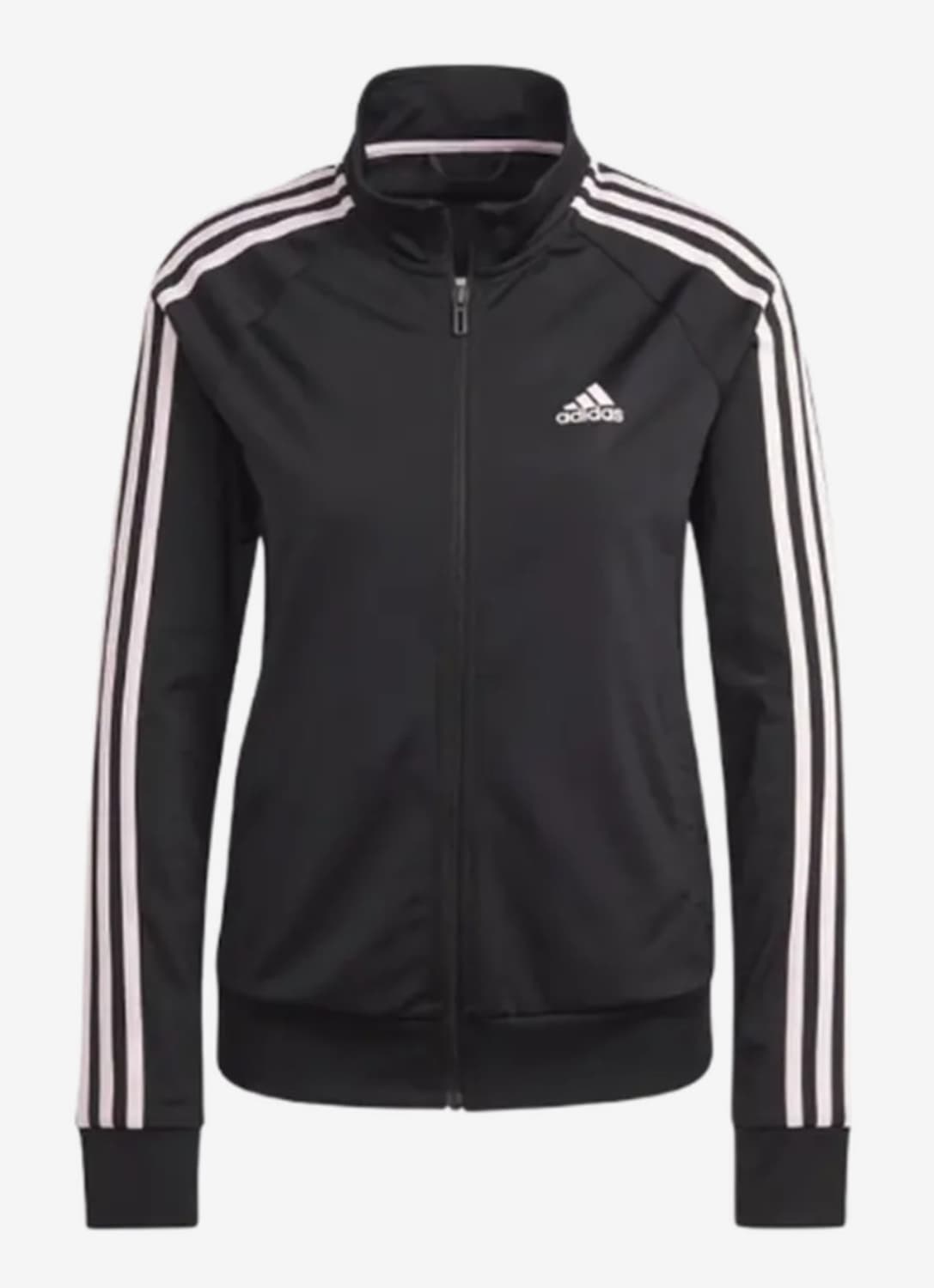 아디다스 여성용 슬림핏 검정색 져지 트랙탑 (새상품) 상품이미지1