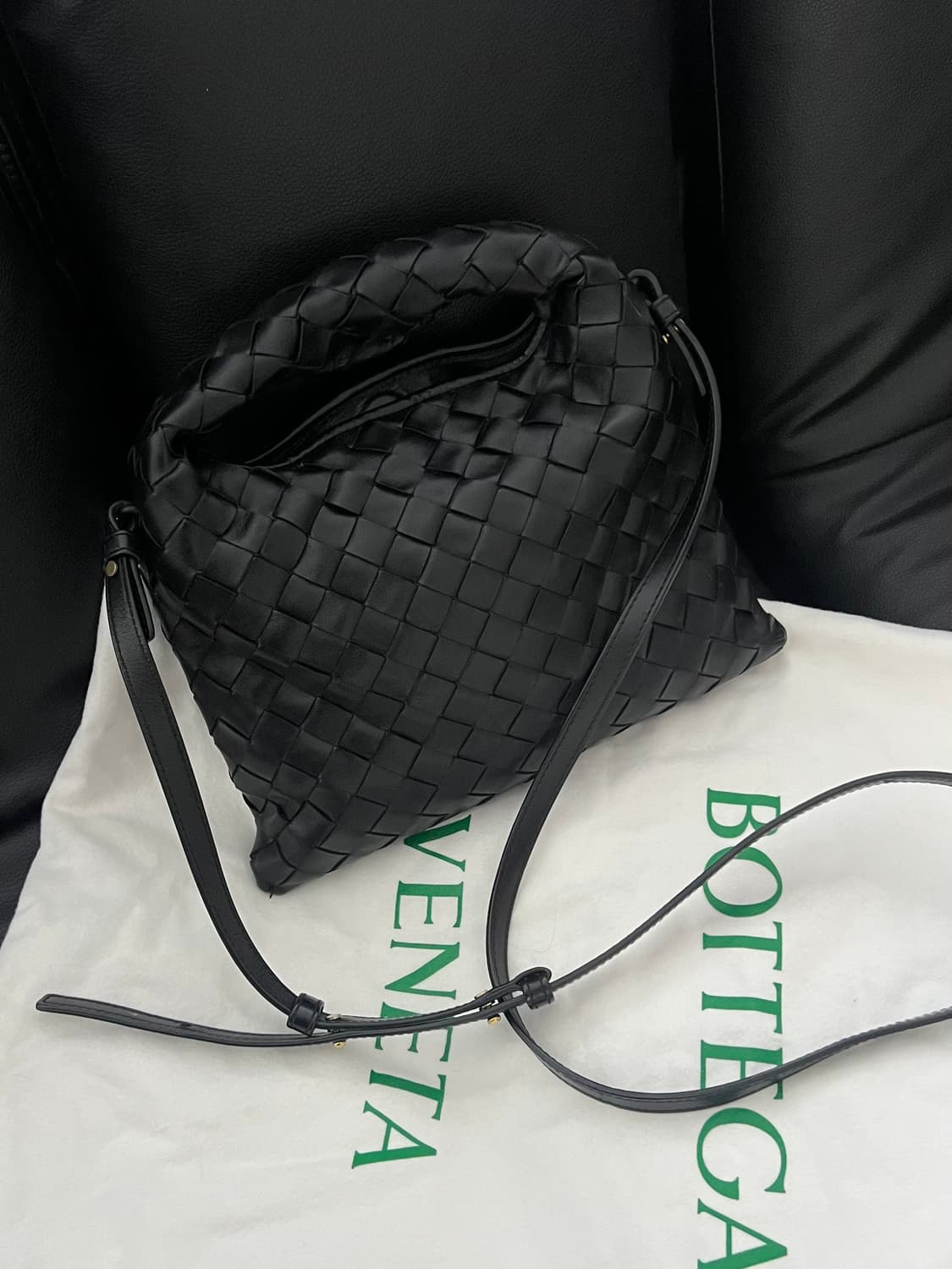 보테가 베네타 미니홉 블랙 상품이미지1
