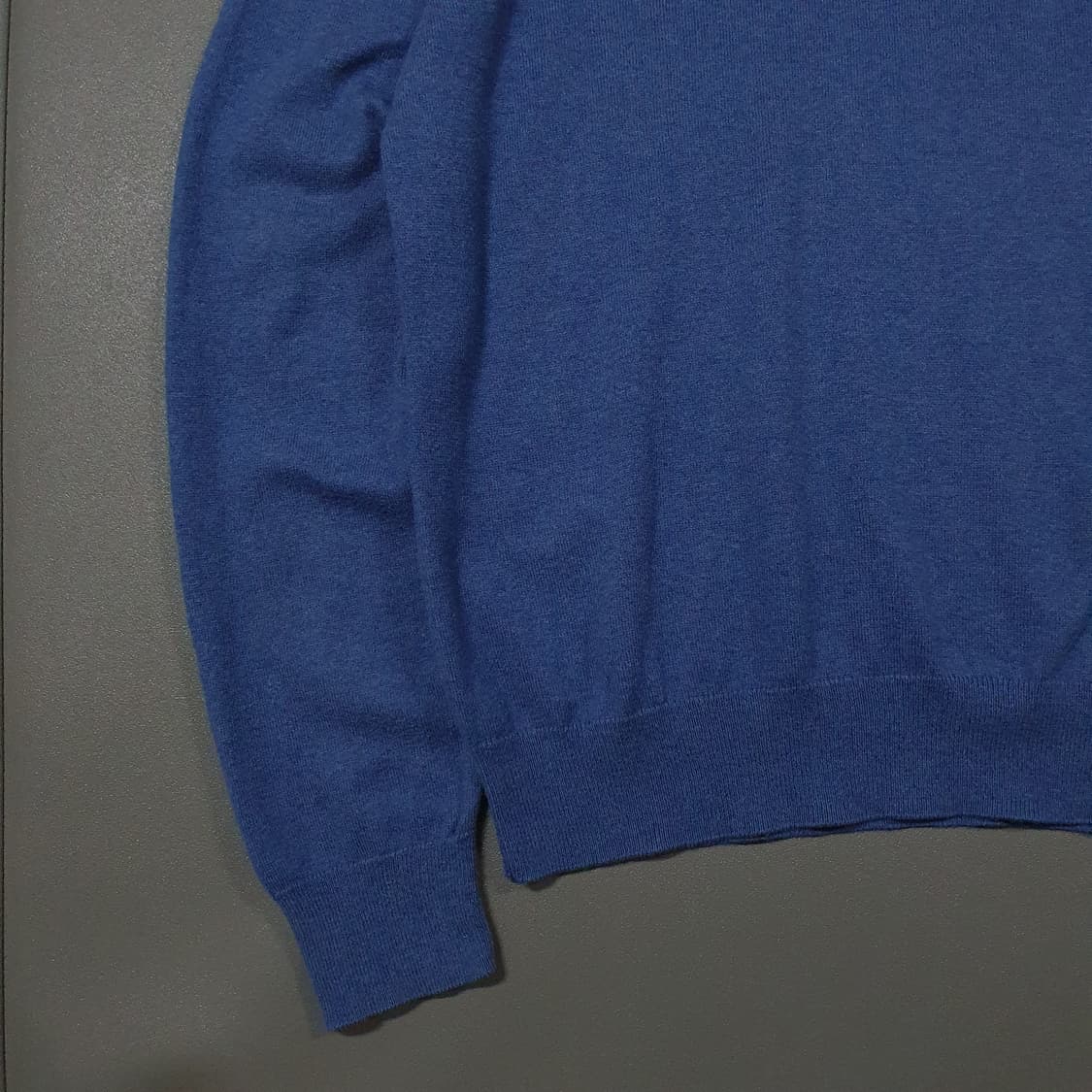 M (95) 브룩스 브라더스 코튼 캐시미어 니트 스웨터 스카이블루 상품이미지3