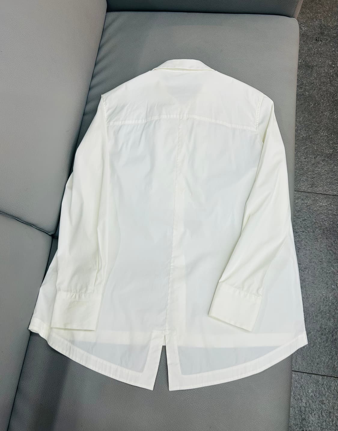 브루넬로쿠치넬리 여성 셔링 화이트 셔츠(M) 상품이미지6