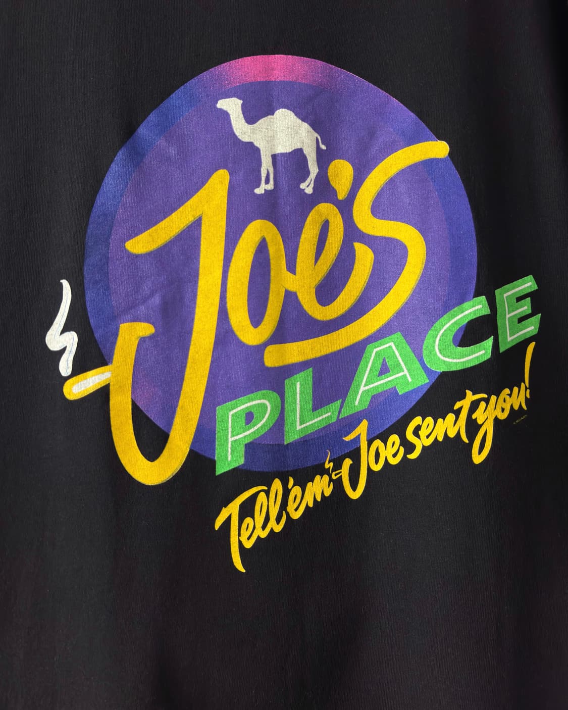 90s 카멜 joe's place 티셔츠 상품이미지3