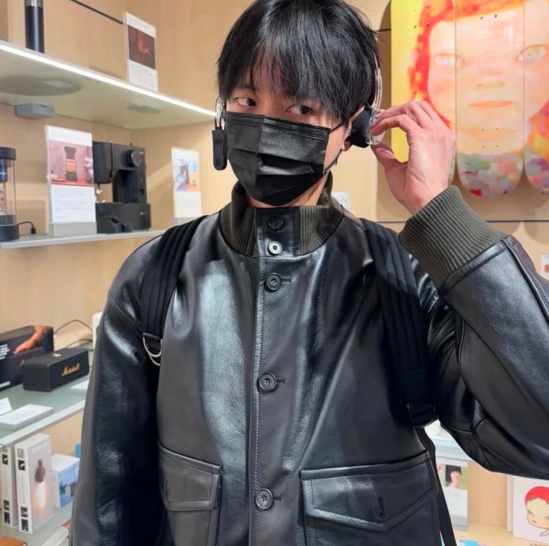 애프터프레이 A-1 레더자켓 상품이미지5