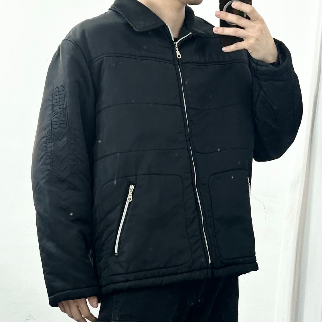 마리떼 프랑소와 저버 90s 사이드 로고 패디드 자켓 상품이미지3