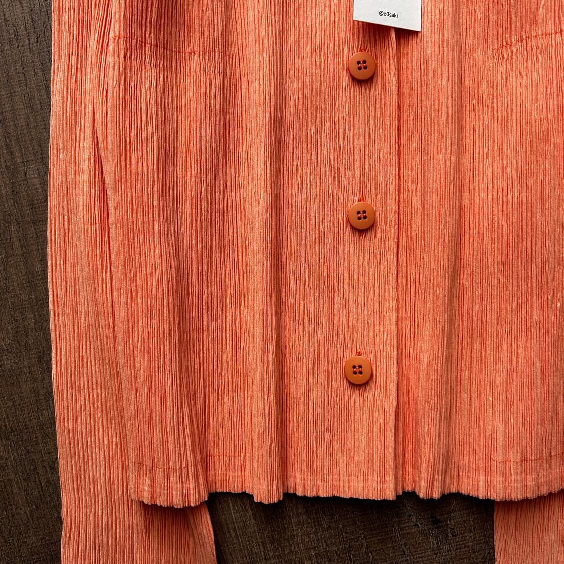 Apricot Pleats Blouse Cardigan 상품이미지4