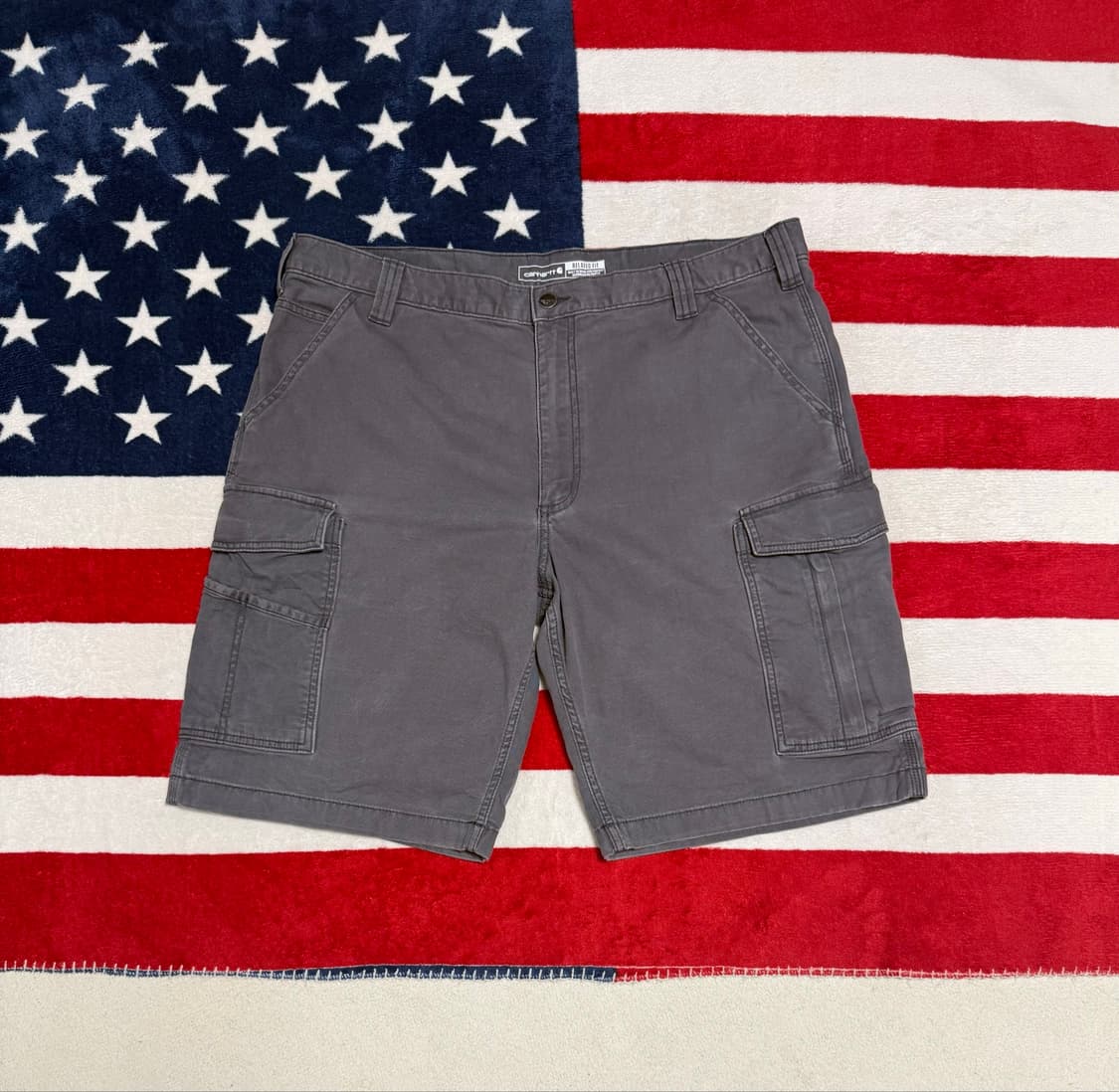 Carhartt 칼하트 덕캔버스 카고 워크 빈티지 하프팬츠 [40] 상품이미지1