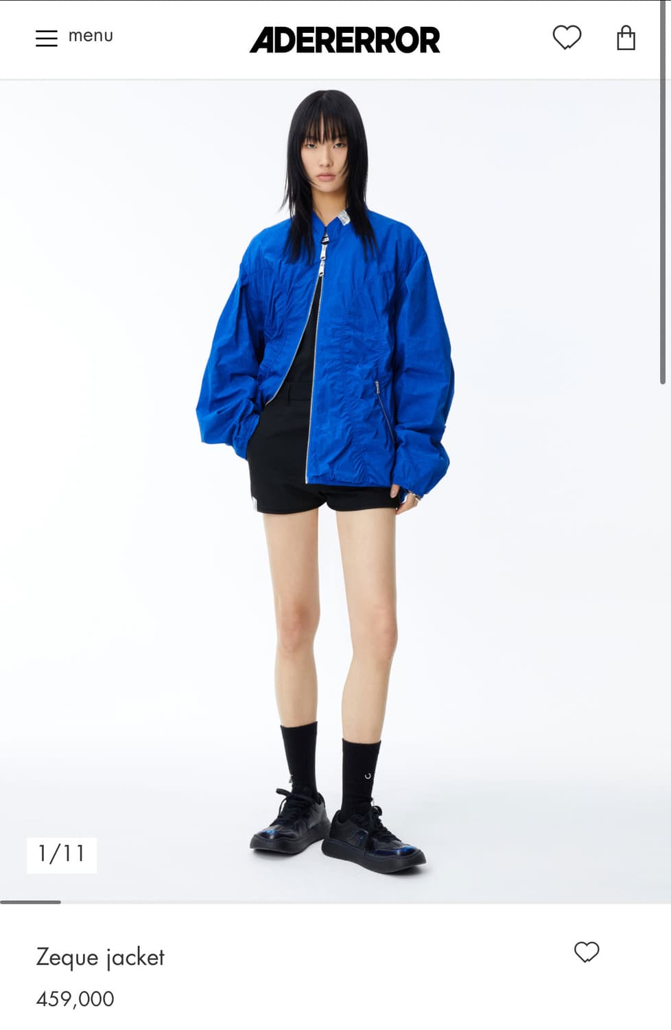 [M] 아더에러 ZEQUE JACKET 상품이미지1