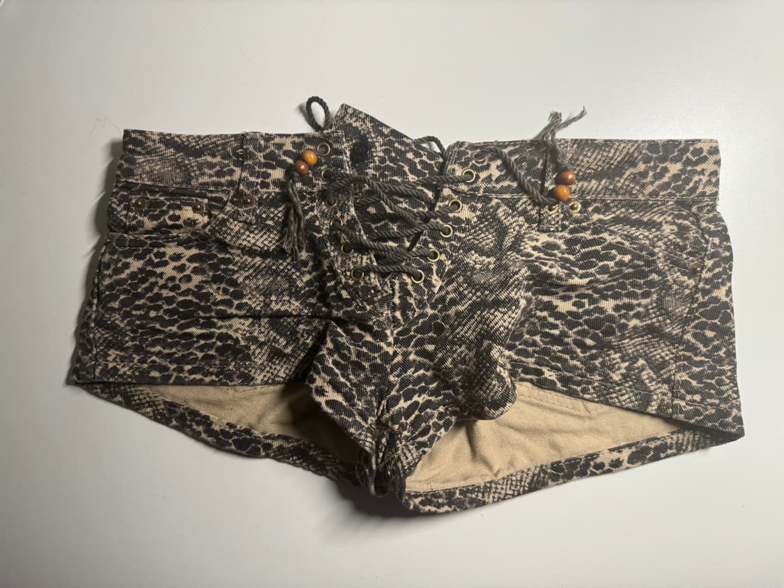 호피 숏팬츠 상품이미지1
