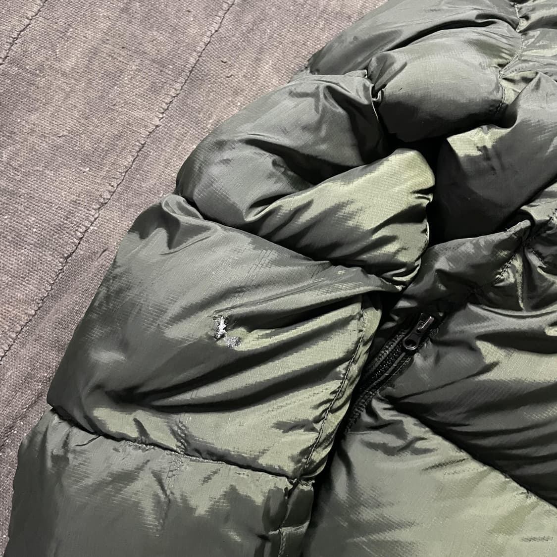 10s 폴로 랄프 로렌 투톤 배색 덕다운 패딩 자켓 상품이미지7