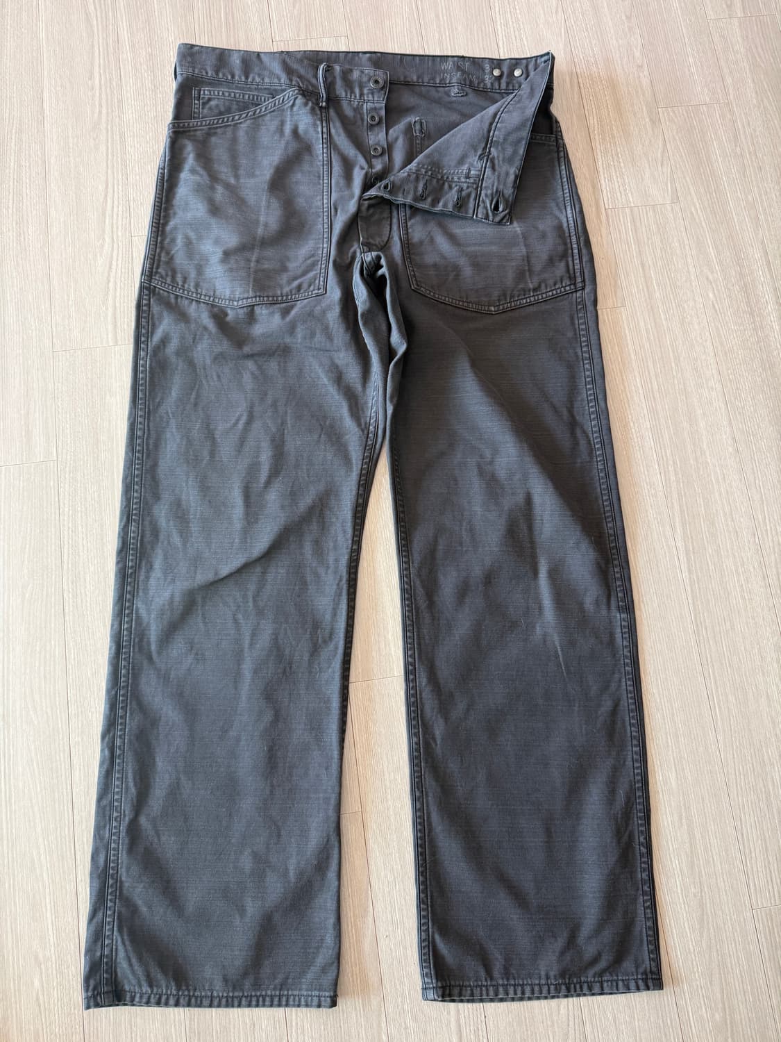 rrl 더블알엘 보즈맨 팬츠 34/32 노수선 상품이미지1