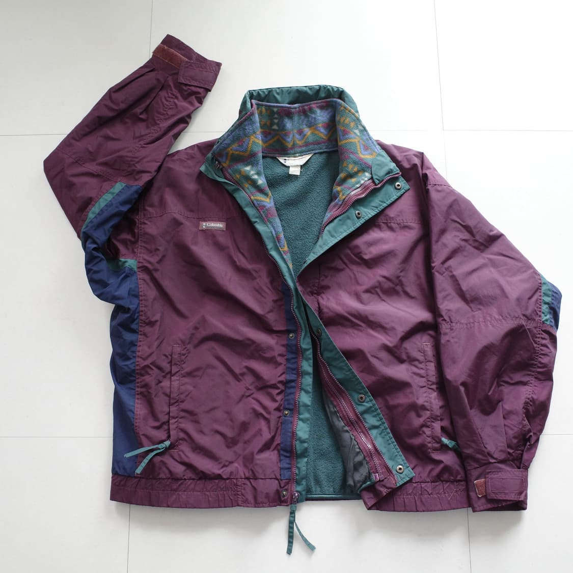 90s 컬럼비아 부가부 Bugaboo 플리스 내피 포함 자켓 상품이미지1
