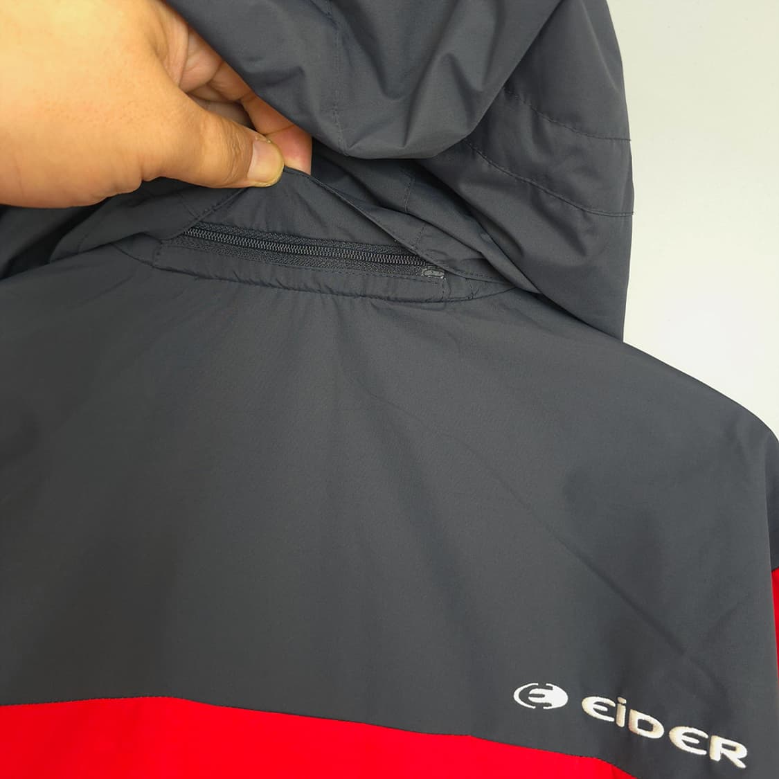 아이더 Eider 디펜더 바람막이 간절기 자켓 레드/블랙 L 상품이미지6