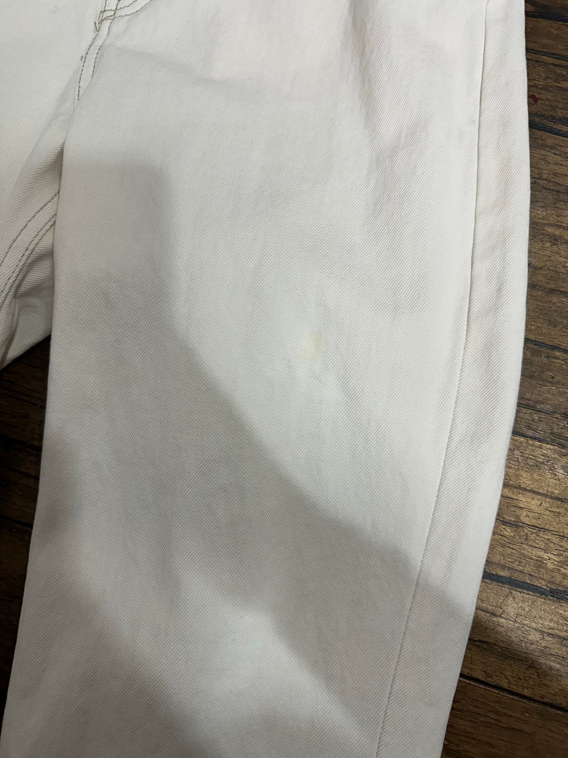 ZARA 크림진 와이드 데님 팬츠 EUR44  32사이즈 상품이미지3