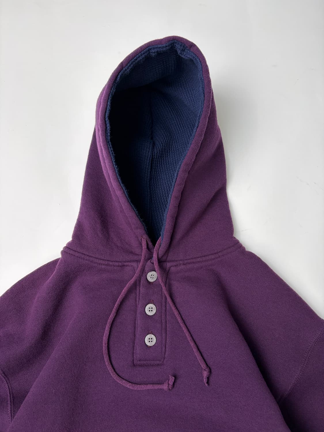 90s Russell Button Hoodie (purple) 상품이미지6