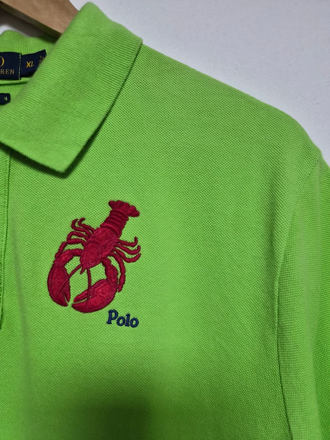 폴로랄프로렌Polo 가재 자수 반팔카라티 XL사이즈 - T103 상품이미지3
