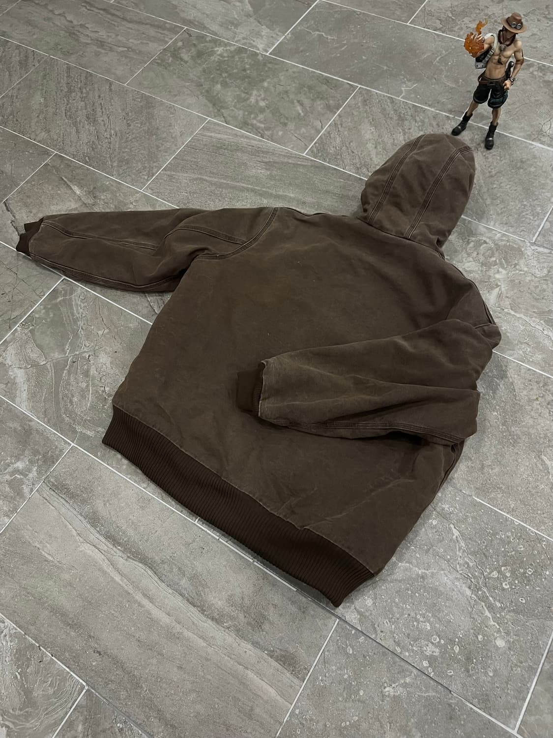 (XL)칼하트 덕 액티브 후드자켓 J130 CHT 체스트넛 상품이미지9