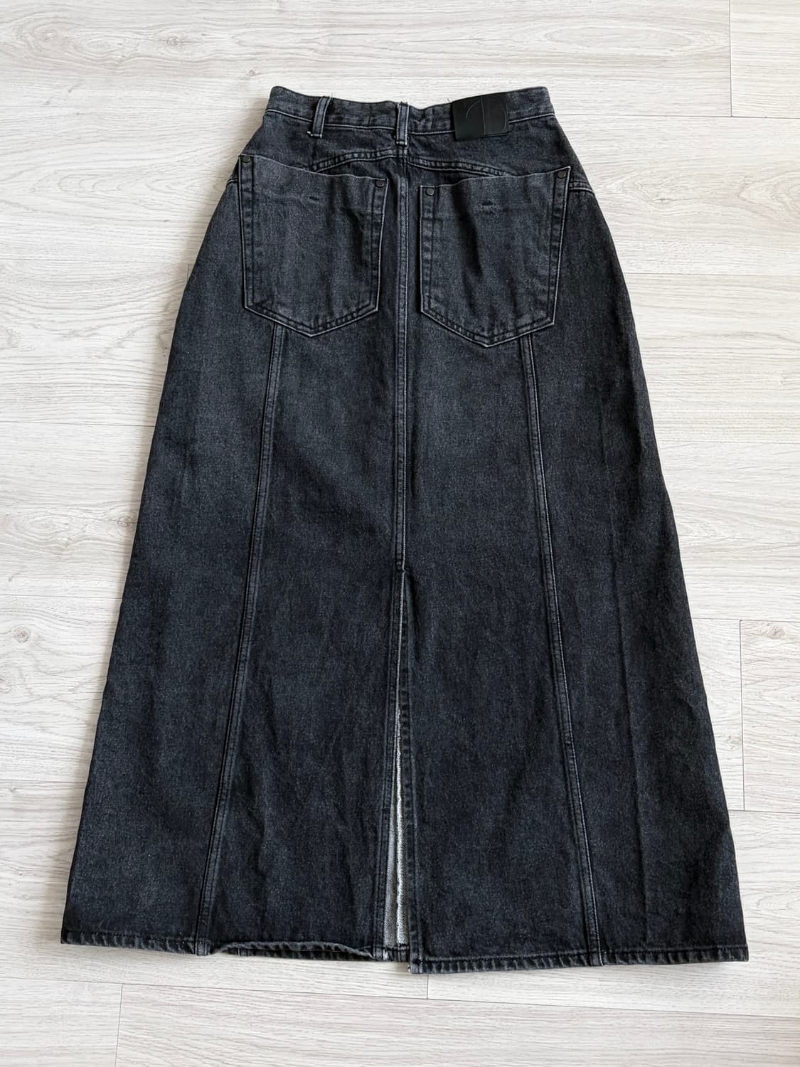 트리밍버드 데님 셋업 스커트 1사이즈 상품이미지3