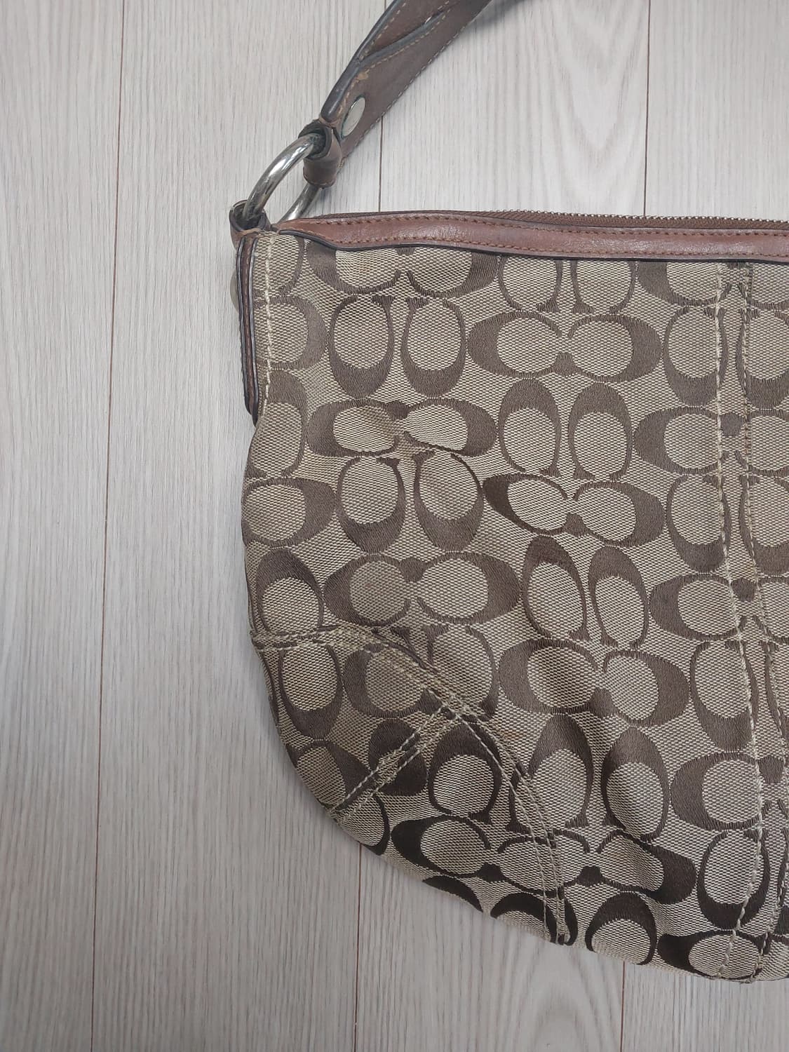 코치 빈티지 소호 캔버스 호보백 상품이미지3