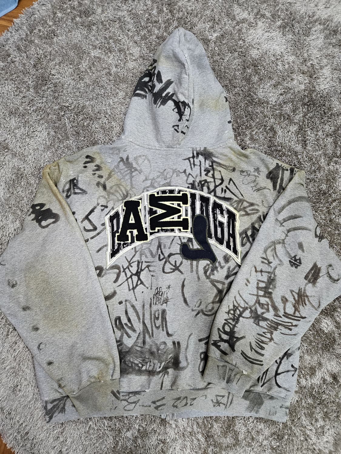 (정국님 착용)발렌시아가 스케이터 집업 판매합니다! 상품이미지1