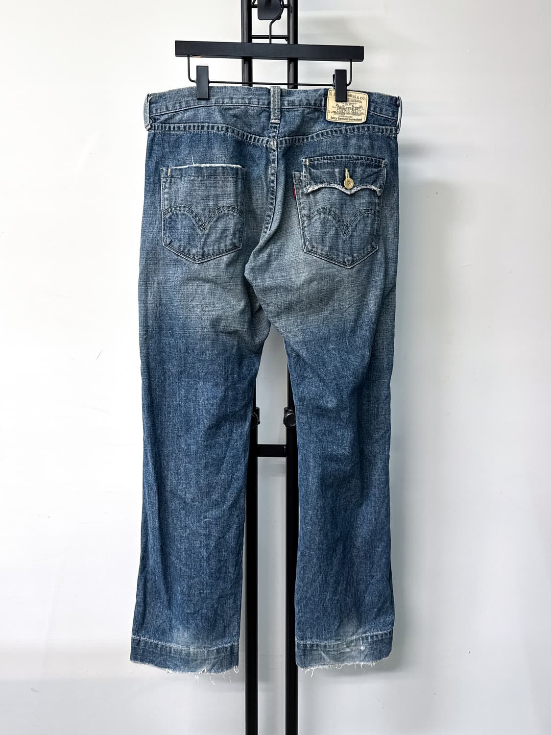 리바이스 워시드 데님 팬츠 상품이미지6