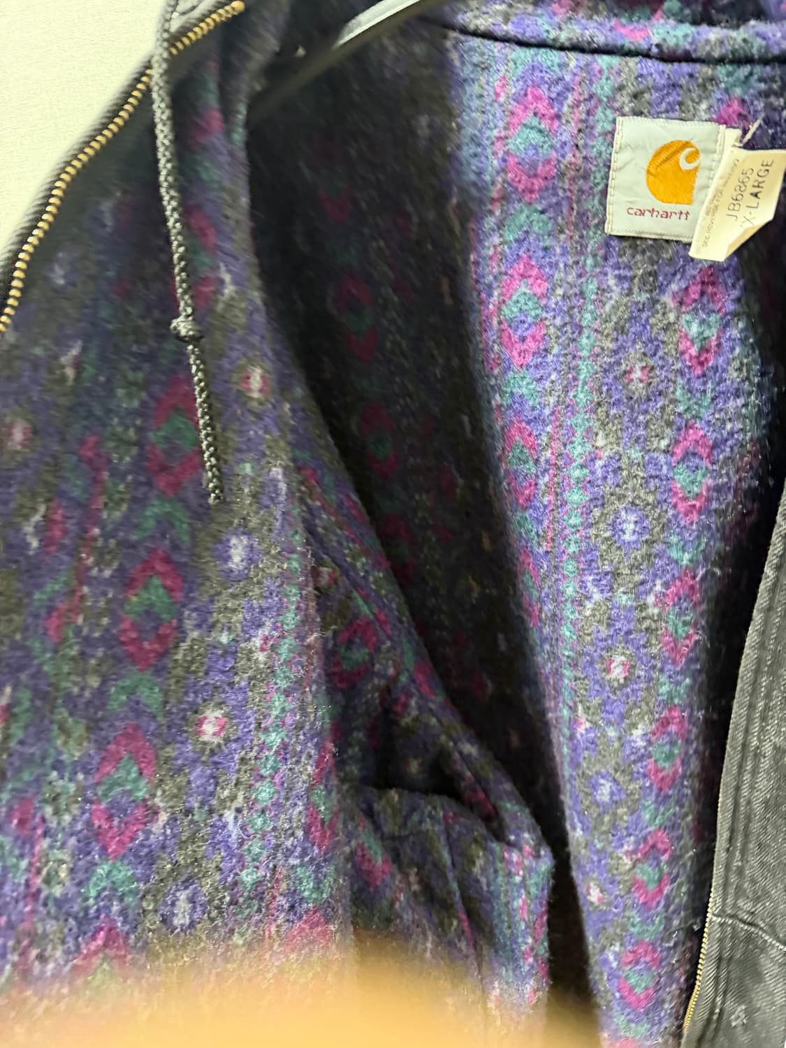 칼하트 J130 아즈텍 나바호 액티브 자켓 3XL 상품이미지3