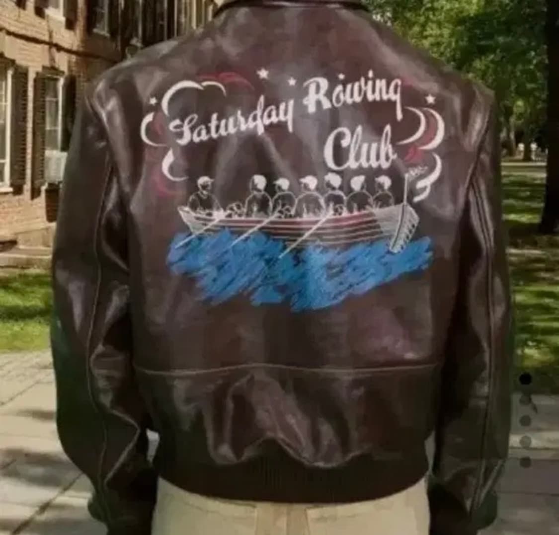 STU A2 레더자켓 급처 m 상품이미지1