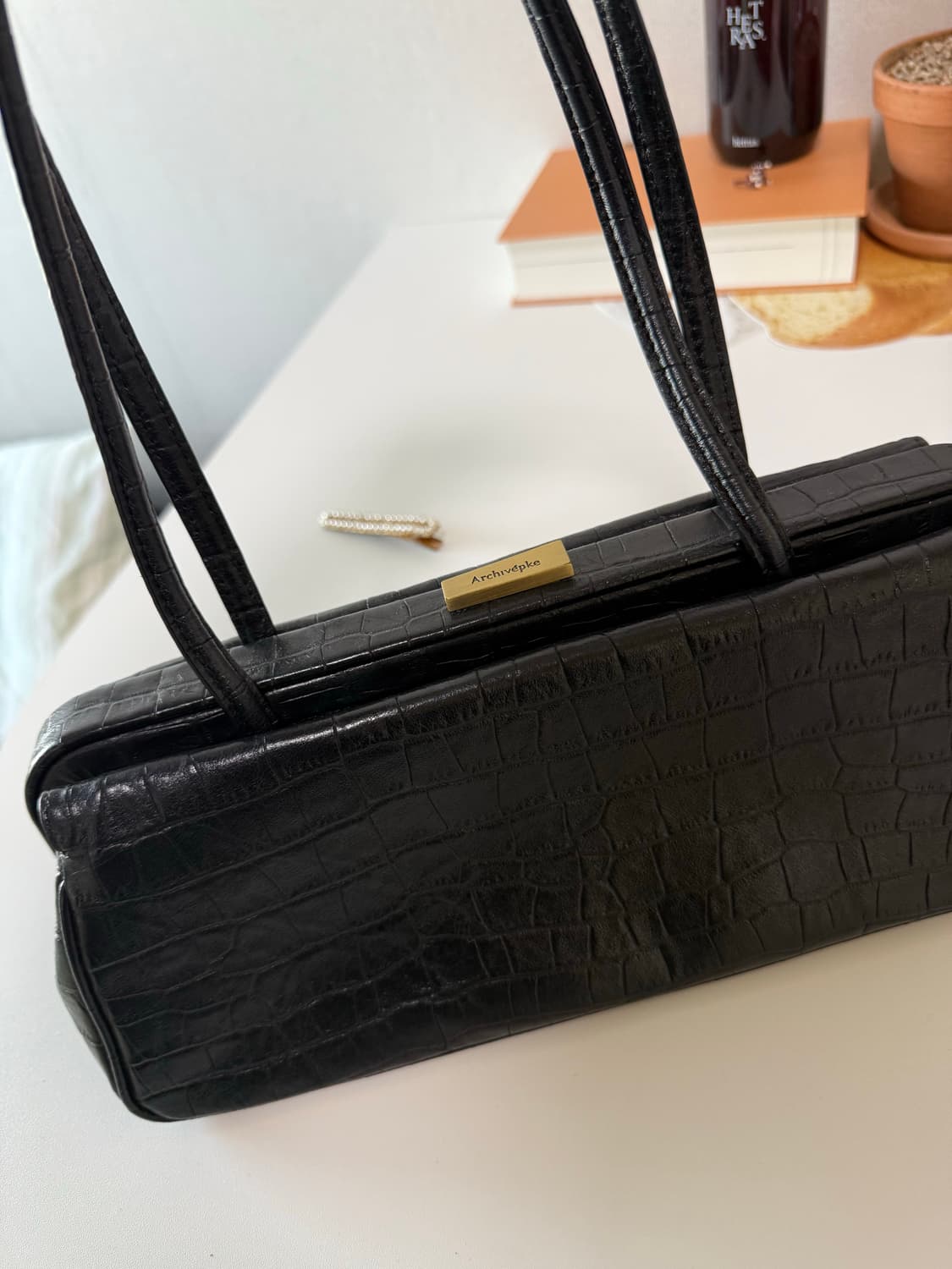 아카이브앱크 이터널백 블랙(양가죽) 상품이미지10