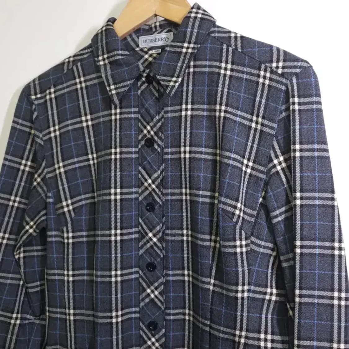 버버리 체크 셔츠 원피스 ~44반 상품이미지4