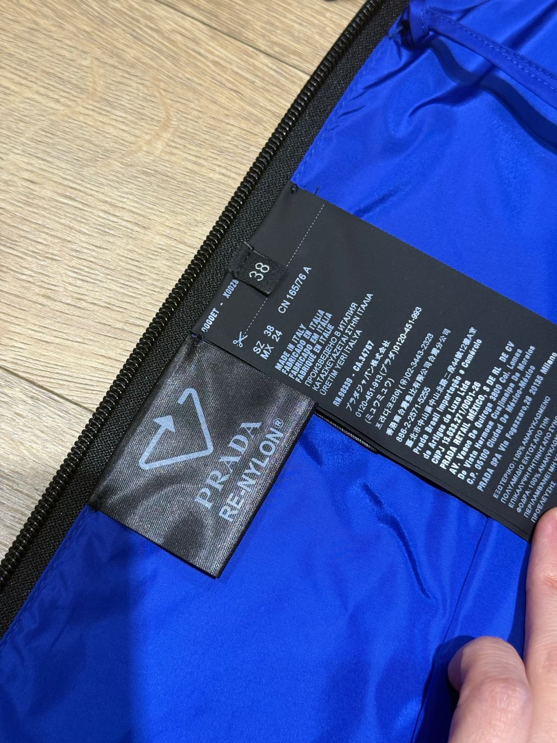 프라다 리나일론 원피스 38 상품이미지3