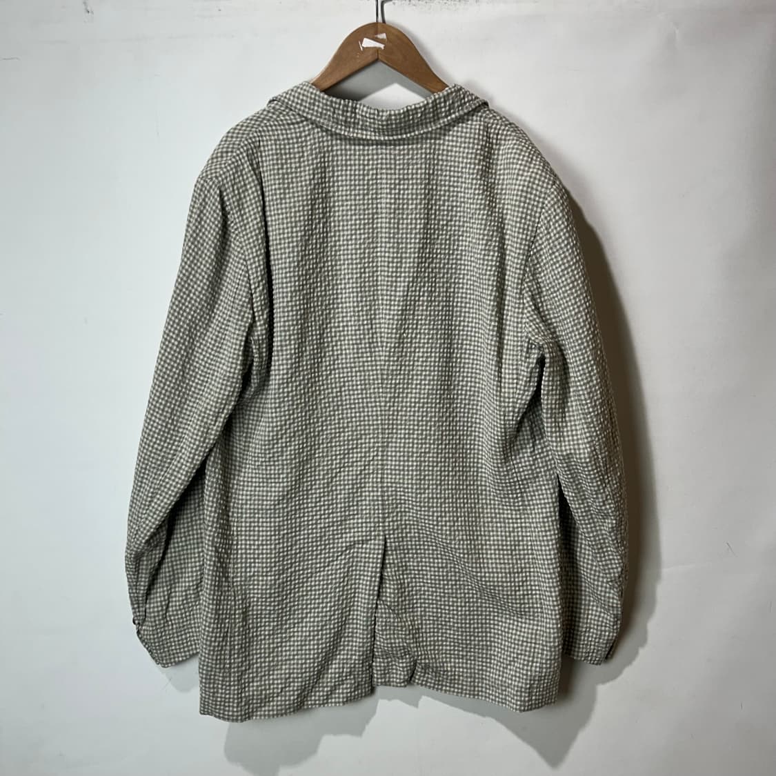 [Ermenegildo Zegna] 에르메네질도 제냐 깅엄 체크 자켓 상품이미지2