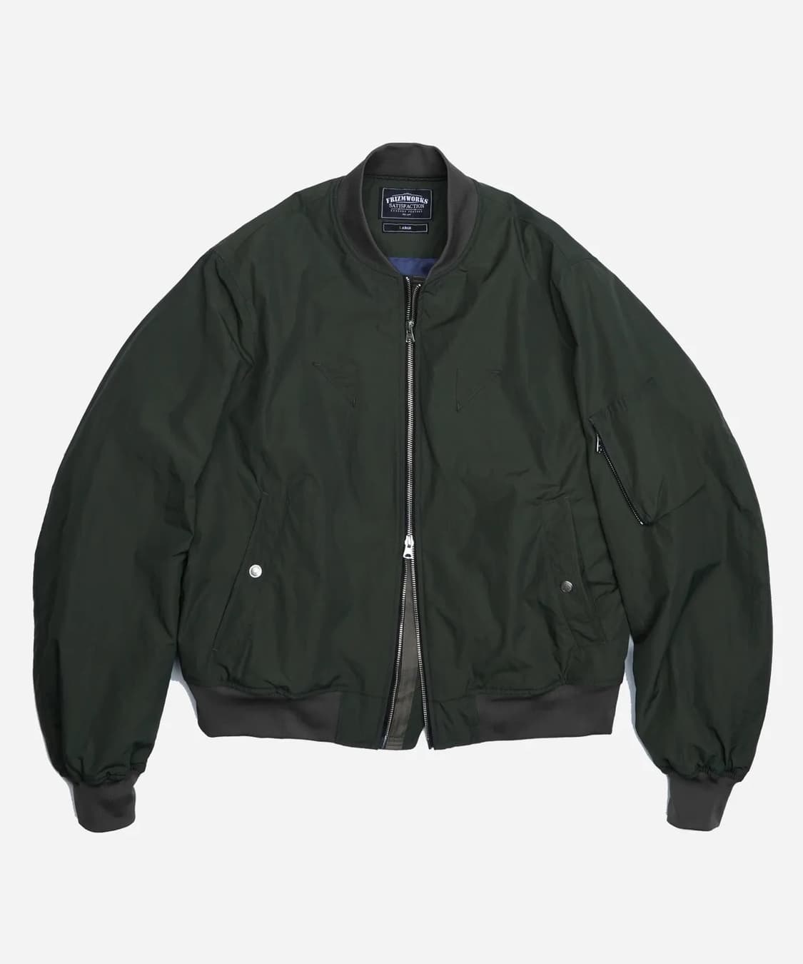 프리즘웍스 DOVER MA-1 자켓 올리브 XL 상품이미지2