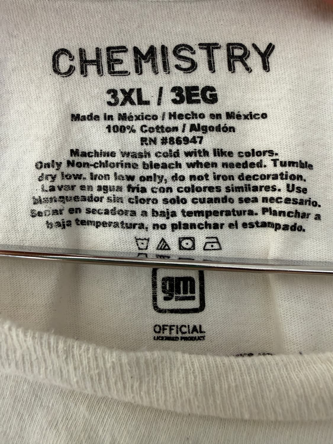 CHEMISTRY General Motors Trademark 3xl 상품이미지4