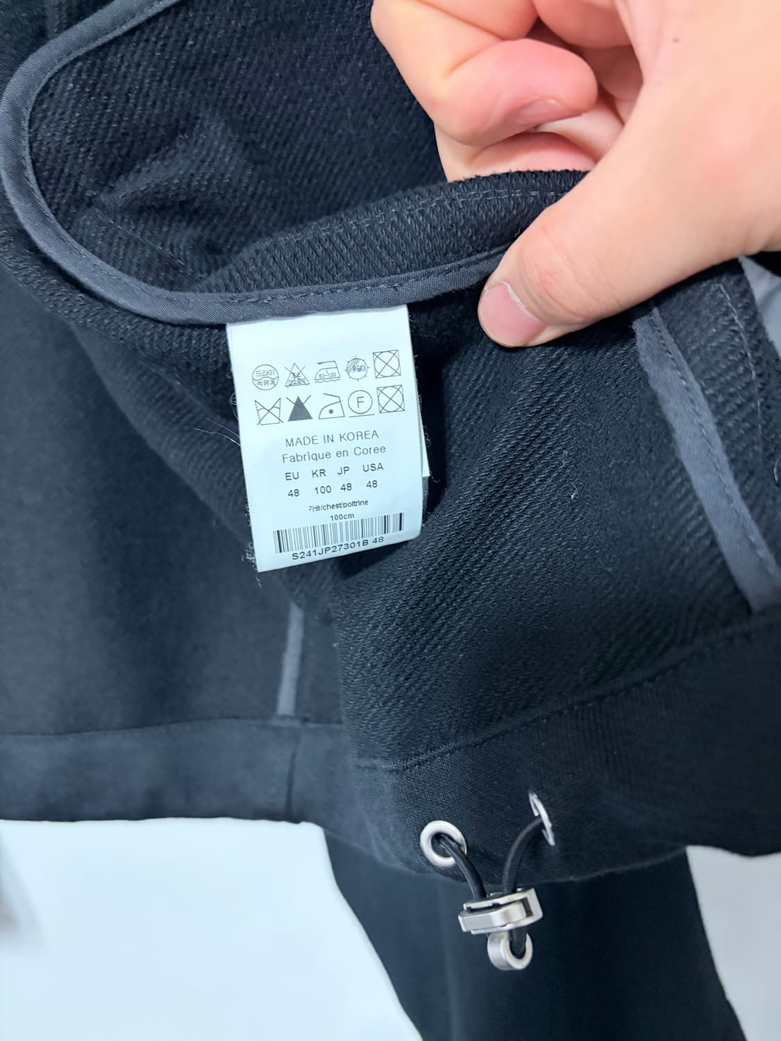 솔리드옴므 24SS 풀후드 집업 48 상품이미지6