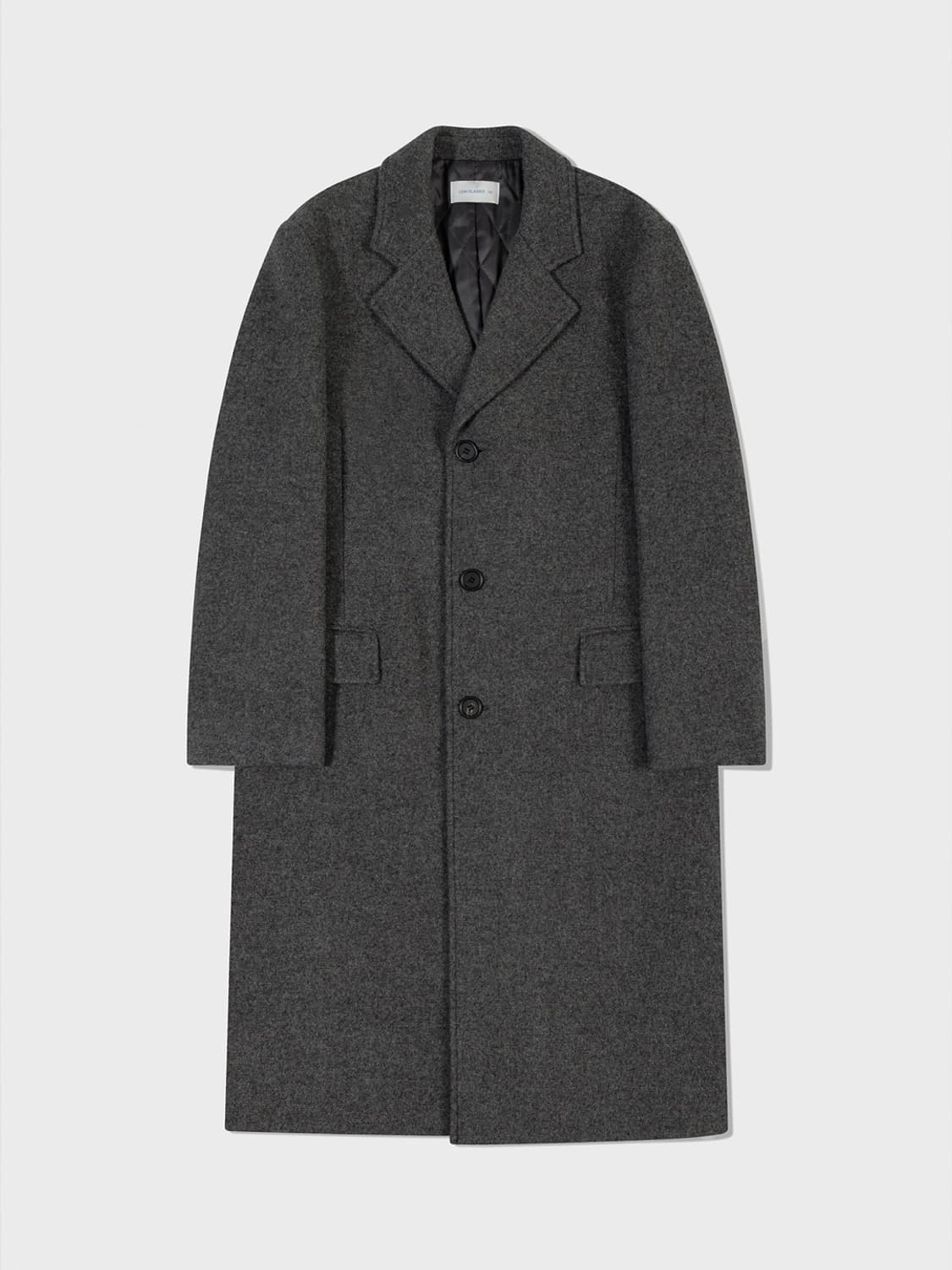 로우클래식 차콜 그레이 코트 S 상품이미지1
