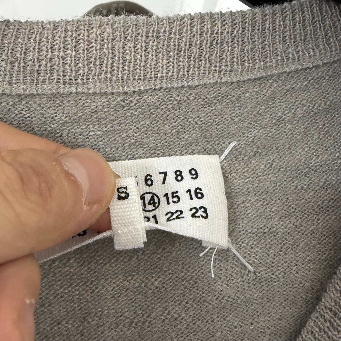 메종 마르지엘라 엘보우 패치 니트 상품이미지8