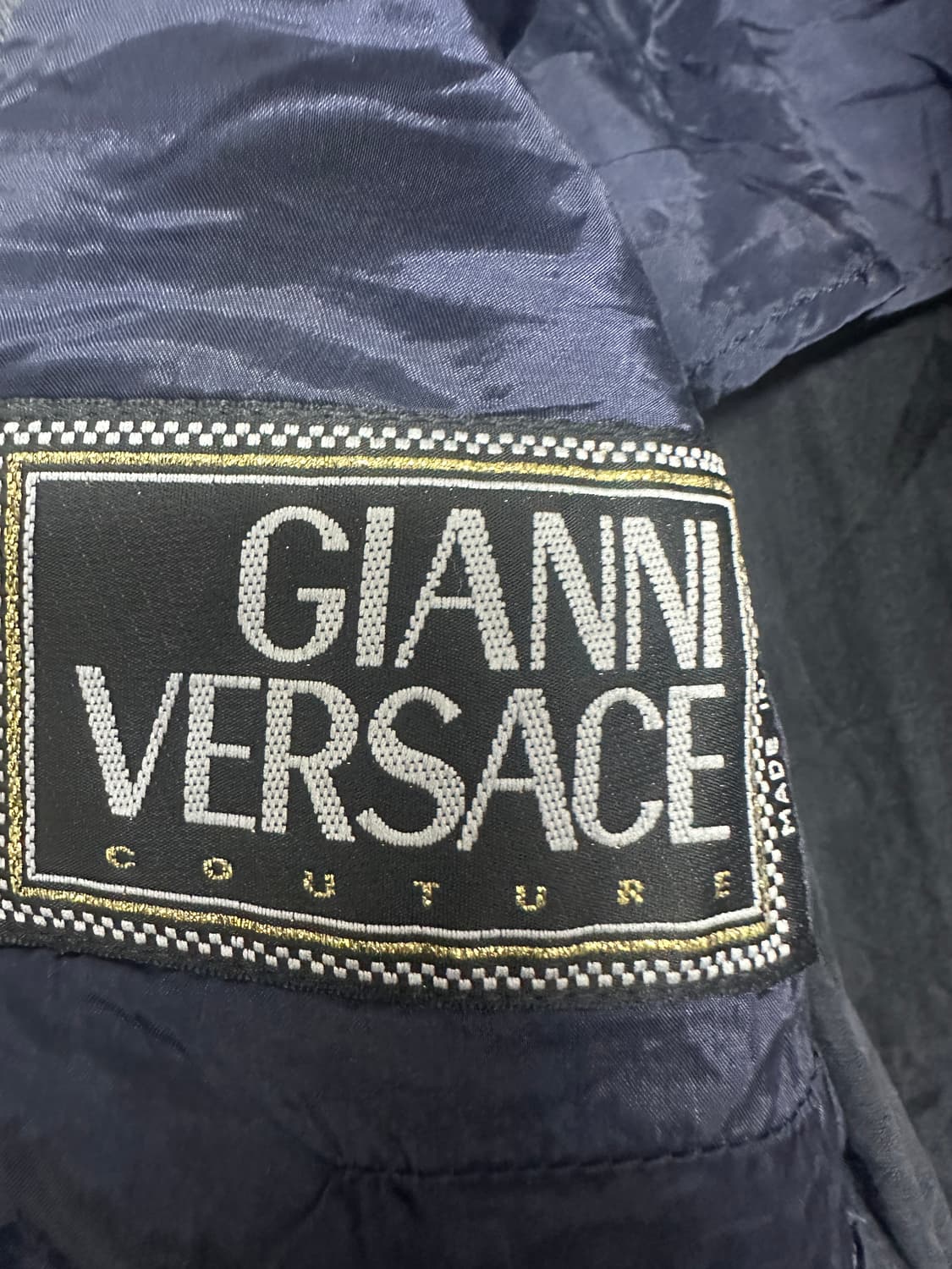 베르사체 논카라 은장 핀 블레이저 상품이미지4