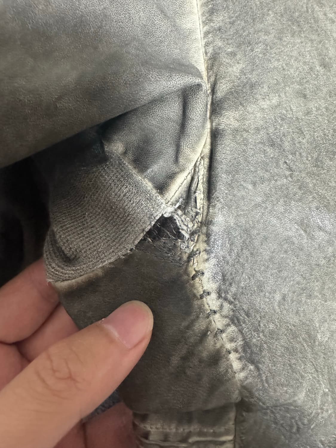 트랜짓(TRANSIT) 이태리 양가죽 자켓 상품이미지5