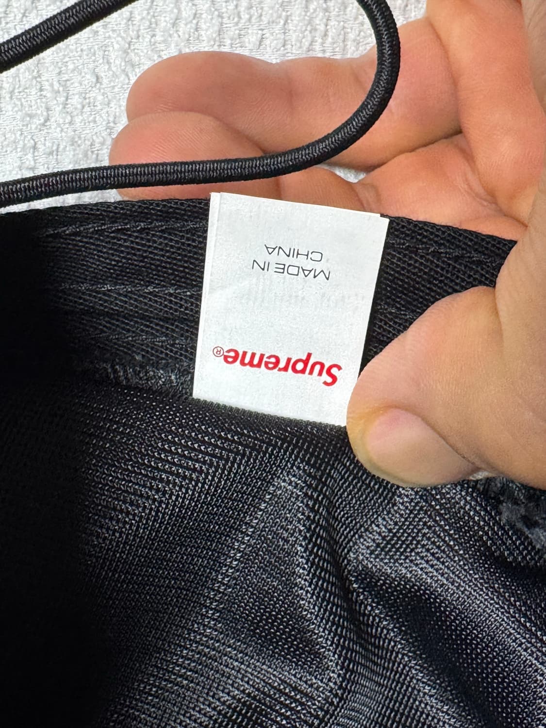 슈프림 패커블 이어플랩 캠프캡 블랙  22FW 상품이미지6