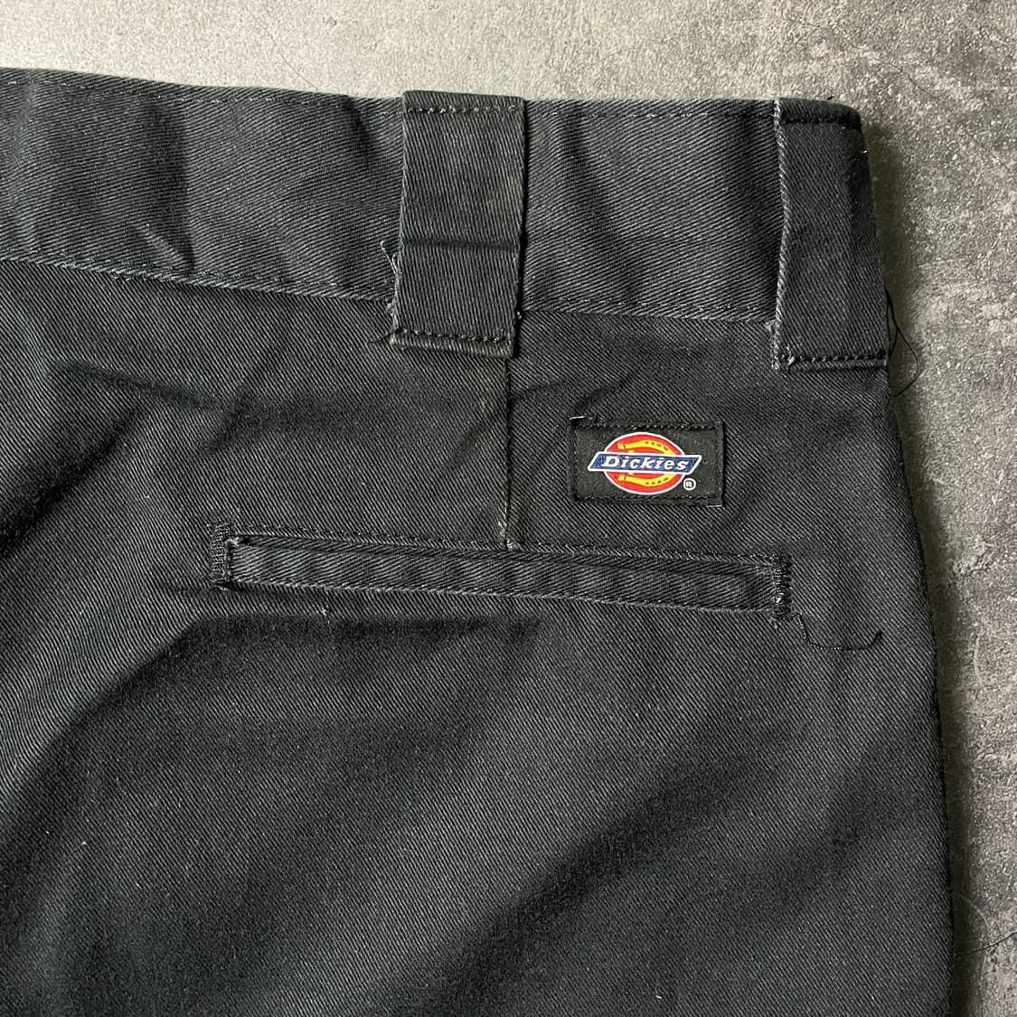 DICKIES 디키즈 블랙 슬림 스트레이트핏 워크 팬츠 A00886 상품이미지7